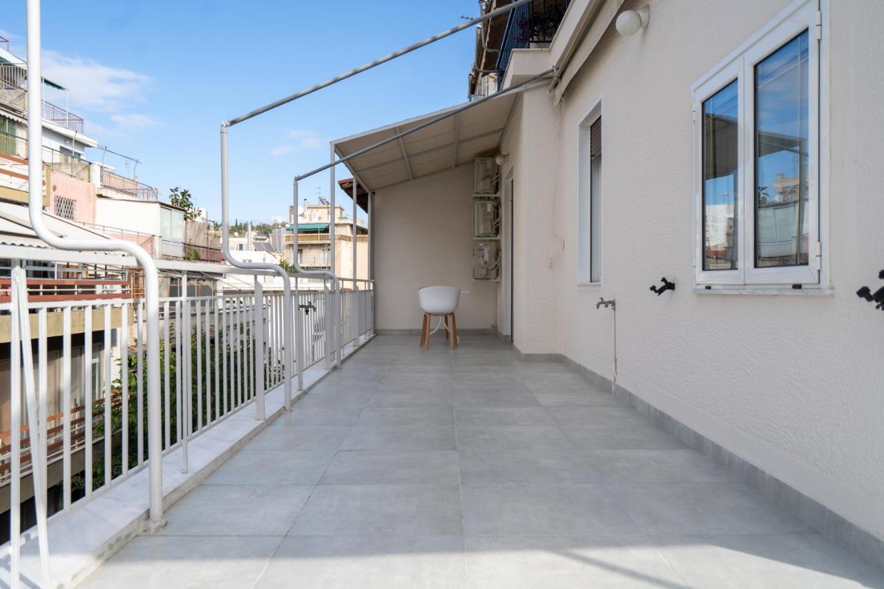 Athens Experience In Exarchia, Big Terrace Atenas Exterior foto