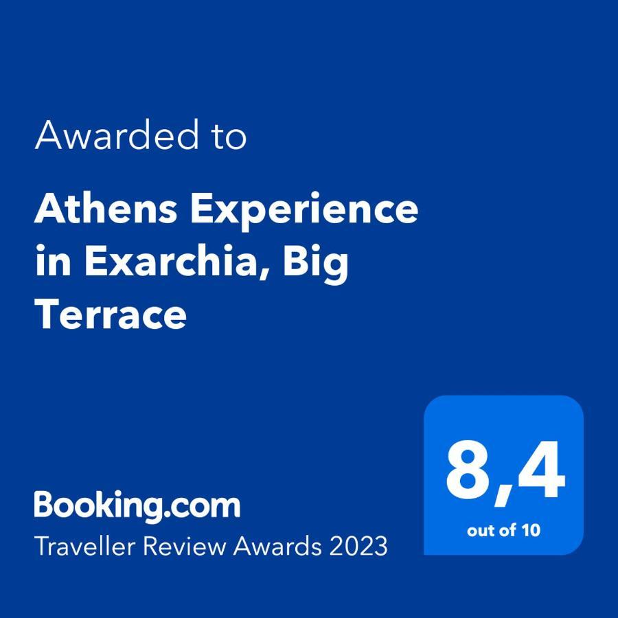 Athens Experience In Exarchia, Big Terrace Atenas Exterior foto